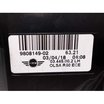 Recambio de piloto trasero izquierdo para mini mini countryman (r60) cooper d referencia OEM IAM 980814902  