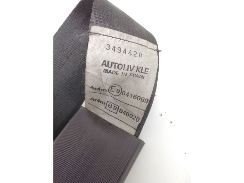Recambio de cinturon seguridad delantero derecho para nissan patrol gr iv (y60, gr) 2.8 td (y60a) referencia OEM IAM 3494428  04
