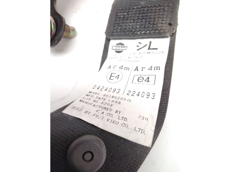 Recambio de cinturon seguridad delantero izquierdo para hyundai h-1 cargo (tq) 2.5 crdi referencia OEM IAM B61R62004L  