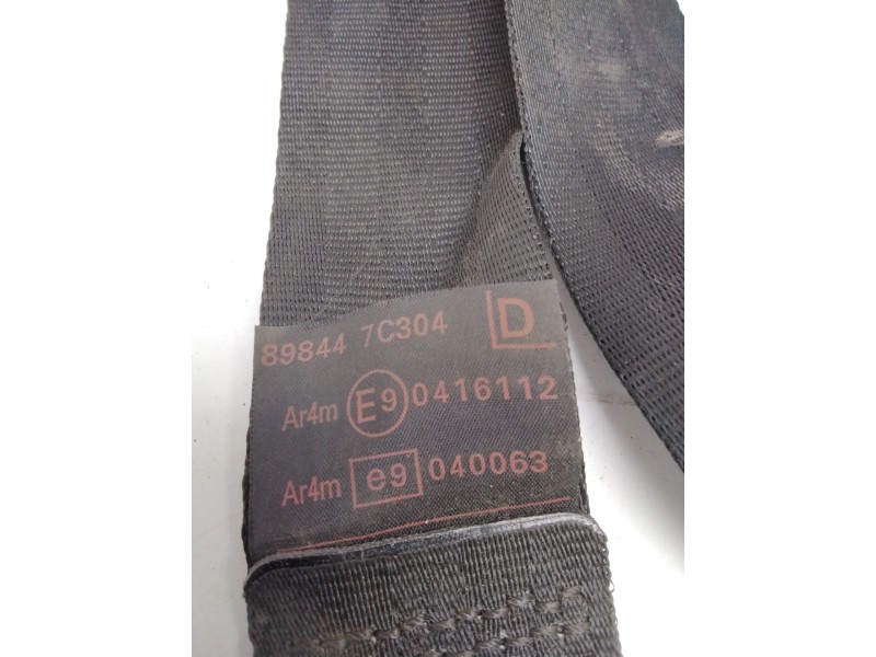 Recambio de cinturon seguridad trasero derecho para nissan serena (c23) 2.0 referencia OEM IAM 898447C304  
