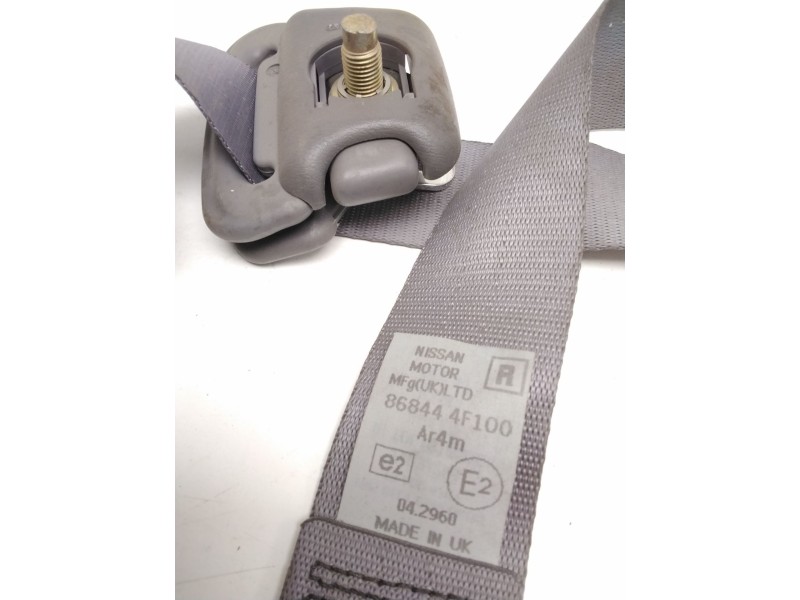 Recambio de cinturon seguridad delantero derecho para nissan micra ii (k11) 1.5 d referencia OEM IAM 868444F100  