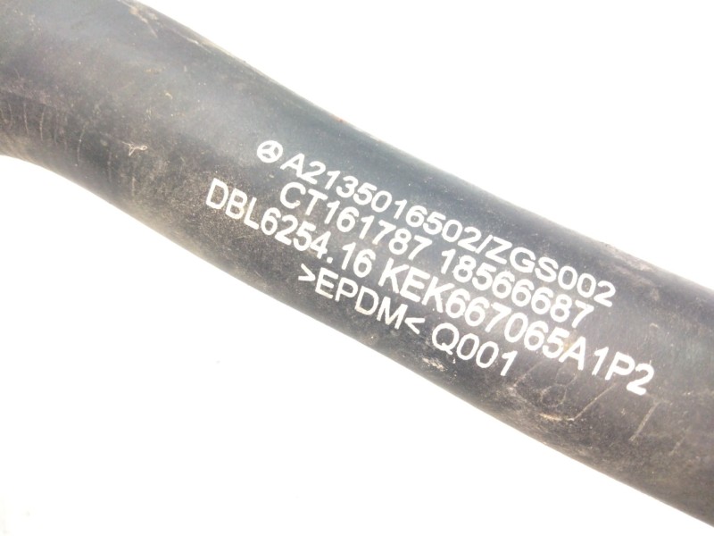 Recambio de tubo radiador para mercedes-benz clase e (w213) 2.0 e 220 d (213.004) referencia OEM IAM A2135016502  