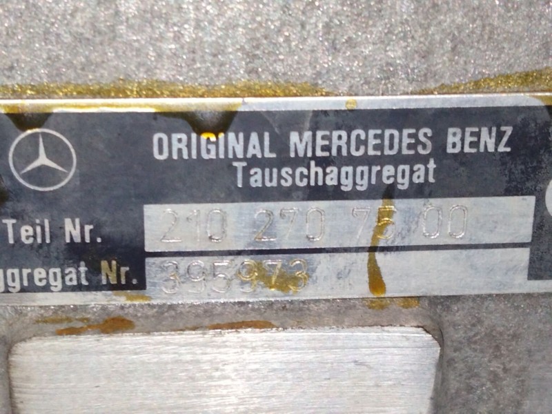 Recambio de caja cambios para mercedes-benz clase e (w210) e 290 turbo-d (210.017) referencia OEM IAM   