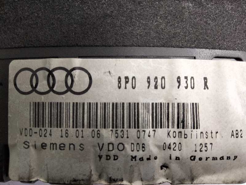 Recambio de cuadro instrumentos para audi a3 (8p) 2.0 tdi ambiente referencia OEM IAM 8P0920930R  