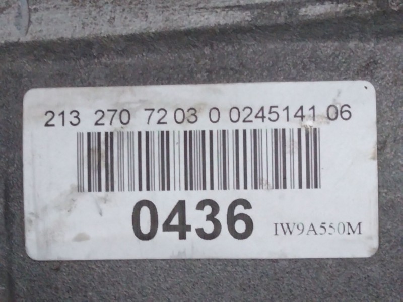 Recambio de caja cambios para mercedes-benz clase e (w213) 2.0 e 220 d (213.004) referencia OEM IAM   