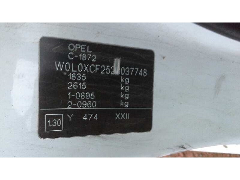 opel combo (corsa c) del año 2003