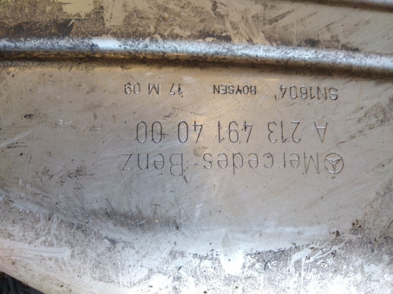 Recambio de silenciador escape trasero para mercedes-benz clase e coupe (bm 238) e 350 d 4matic (238.334) referencia OEM IAM A23