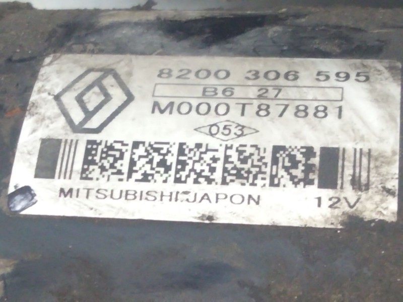 Recambio de motor arranque para nissan note (e11e) acenta referencia OEM IAM 8200306595  
