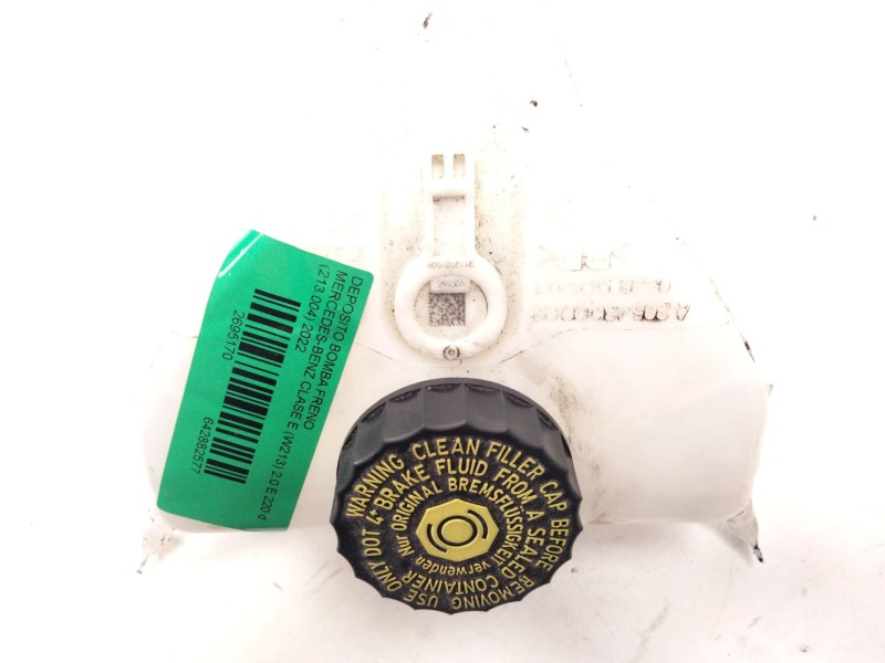 Recambio de deposito bomba freno para mercedes-benz clase e (w213) 2.0 e 220 d (213.004) referencia OEM IAM A2054300002  