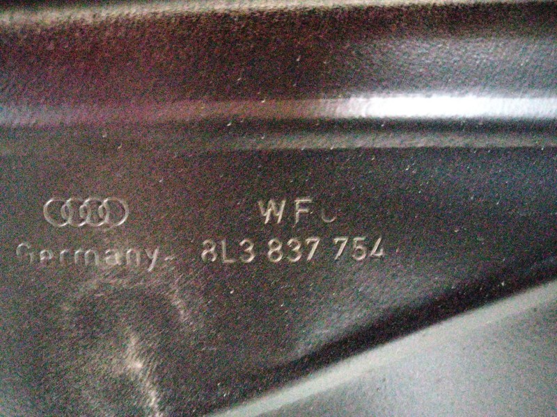 Recambio de elevalunas delantero derecho para audi a3 (8l1) 1.6 referencia OEM IAM 8L3837754  
