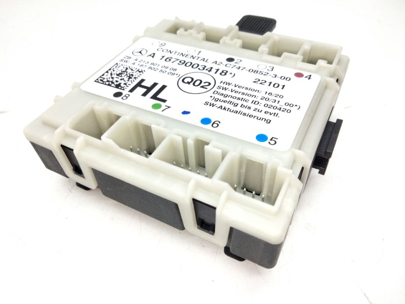 Recambio de modulo control puerta para mercedes-benz clase e (w213) 2.0 e 220 d (213.004) referencia OEM IAM A1679003418  