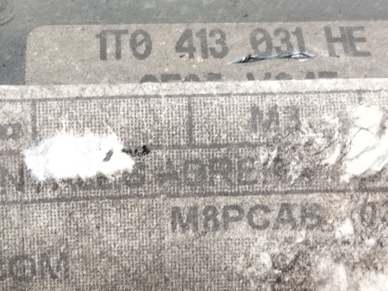 Recambio de amortiguador delantero derecho para volkswagen golf vi (5k1) 1.6 tdi referencia OEM IAM 1T0413031HE  