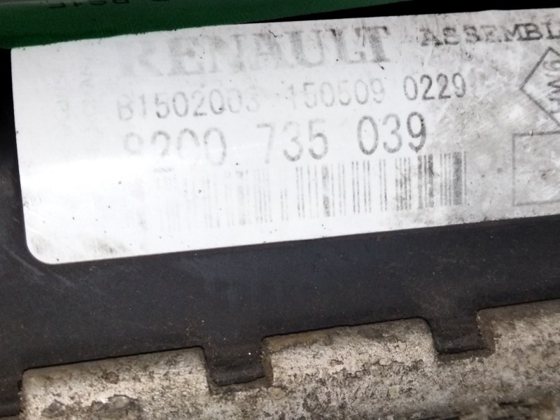 Recambio de radiador agua para dacia sandero 1.4 (bs0c, bs0a, bs0g, bs1f, bs0e) referencia OEM IAM 8200735039  