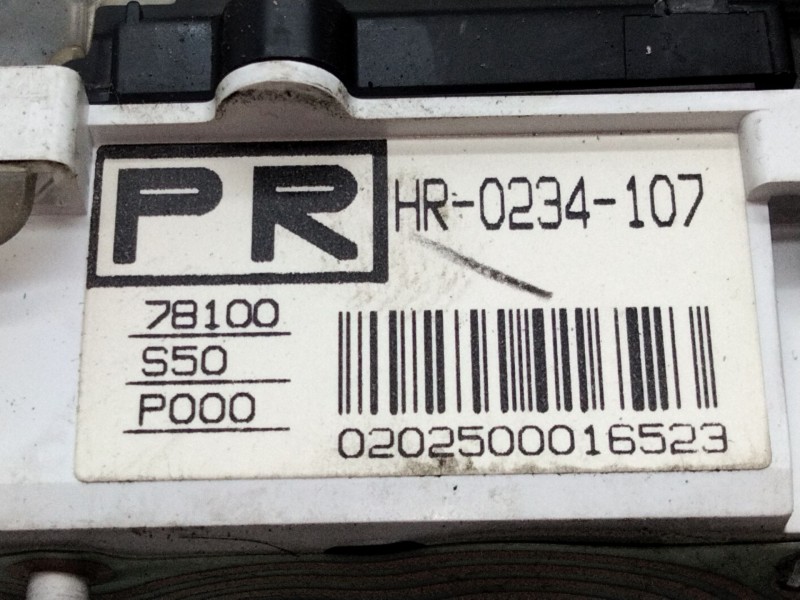 Recambio de cuadro instrumentos para honda logo (ga) 1.3 (ga3) referencia OEM IAM HR0234107  