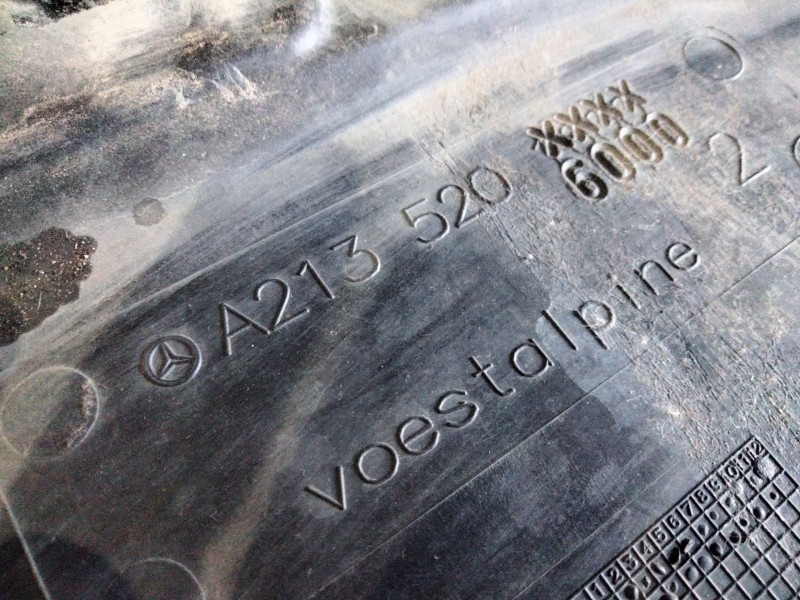 Recambio de cubrecarter para mercedes-benz clase e (w213) 2.0 e 220 d (213.004) referencia OEM IAM A2135206000  