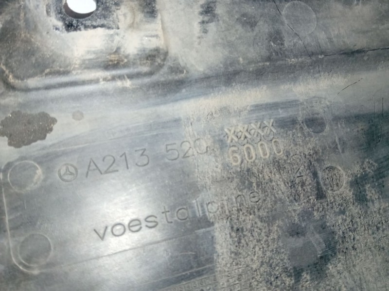 Recambio de cubrecarter para mercedes-benz clase e (w213) 2.0 e 220 d (213.004) referencia OEM IAM A2135206000  