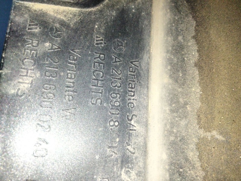 Recambio de talonera derecha para mercedes-benz clase e (w213) 2.0 e 220 d (213.004) referencia OEM IAM A2136908404  