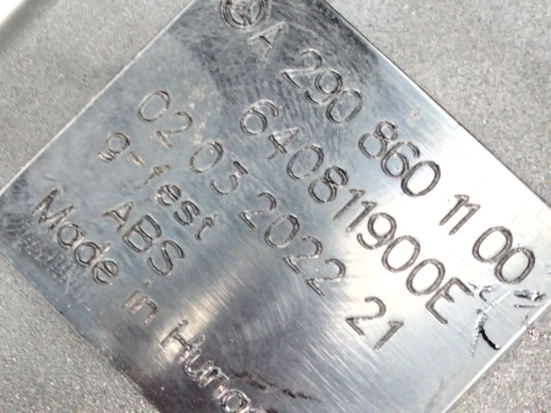 Recambio de enganche cinturon trasero derecho para mercedes-benz clase e (w213) 2.0 e 220 d (213.004) referencia OEM IAM A290860