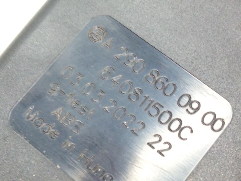 Recambio de enganche cinturon trasero izquierdo para mercedes-benz clase e (w213) 2.0 e 220 d (213.004) referencia OEM IAM A2908