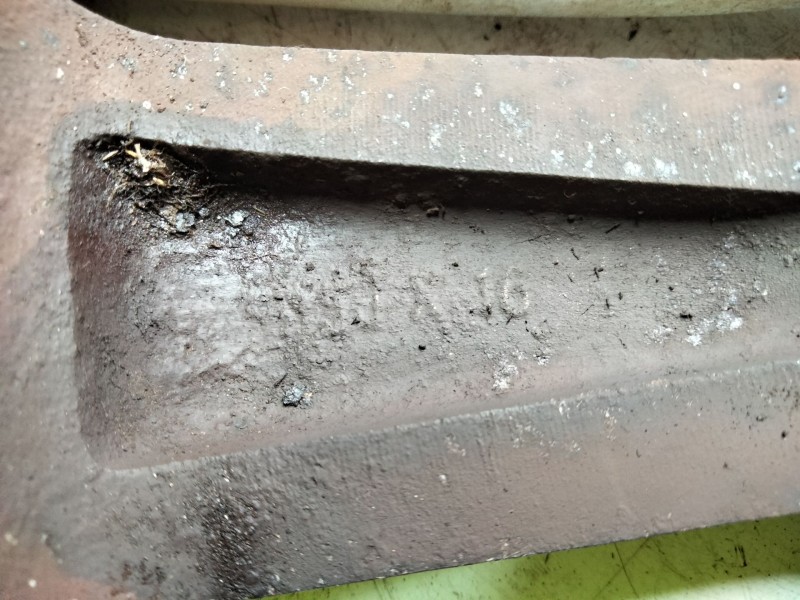 Recambio de llanta aluminio para kia sportage 1.7 crdi cat referencia OEM IAM 16-5-TORNILLOS  