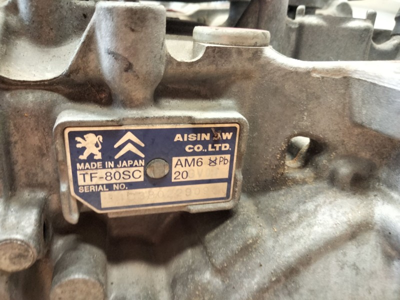 Recambio de caja cambios para citroën c5 berlina exclusive referencia OEM IAM 9671267780 20GV040229091 