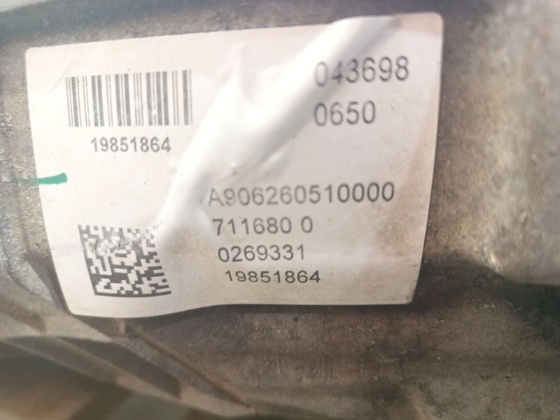 Recambio de caja cambios para mercedes-benz sprinter 3,5-t furgón (b906) 313 cdi (906.631, 906.633, 906.635, 906.637) referencia