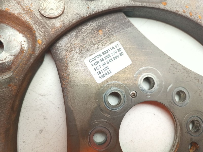 Recambio de volante motor para citroën ds 7 ds 7 crossback buehdi referencia OEM IAM 9654589080  
