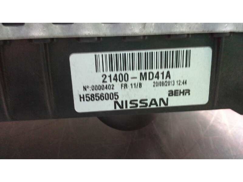 Recambio de radiador agua para nissan cabstar 45.14 referencia OEM IAM   