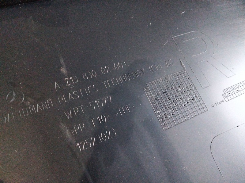 Recambio de torpedo para mercedes-benz clase e (w213) 2.0 e 220 d (213.004) referencia OEM IAM A2138300200  