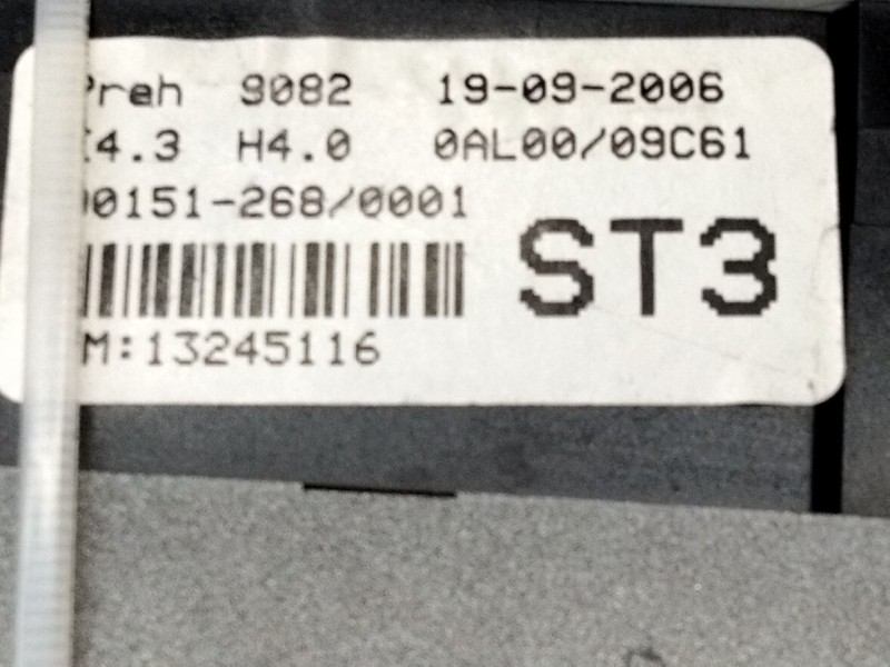 Recambio de mando calefaccion / aire acondicionado para opel astra h gtc (a04) 1.7 cdti (l08) referencia OEM IAM   