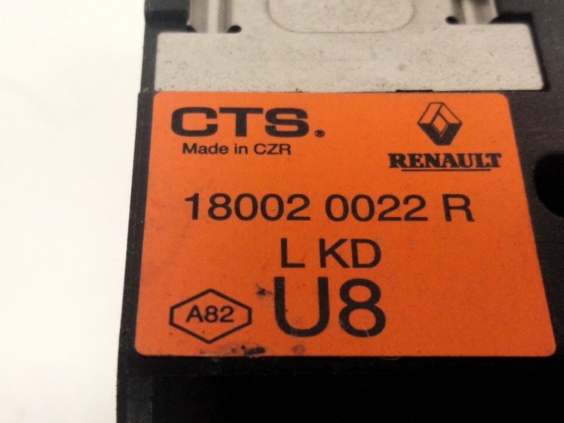 Recambio de pedal acelerador para renault megane iii coupe dynamique referencia OEM IAM 180020022R  