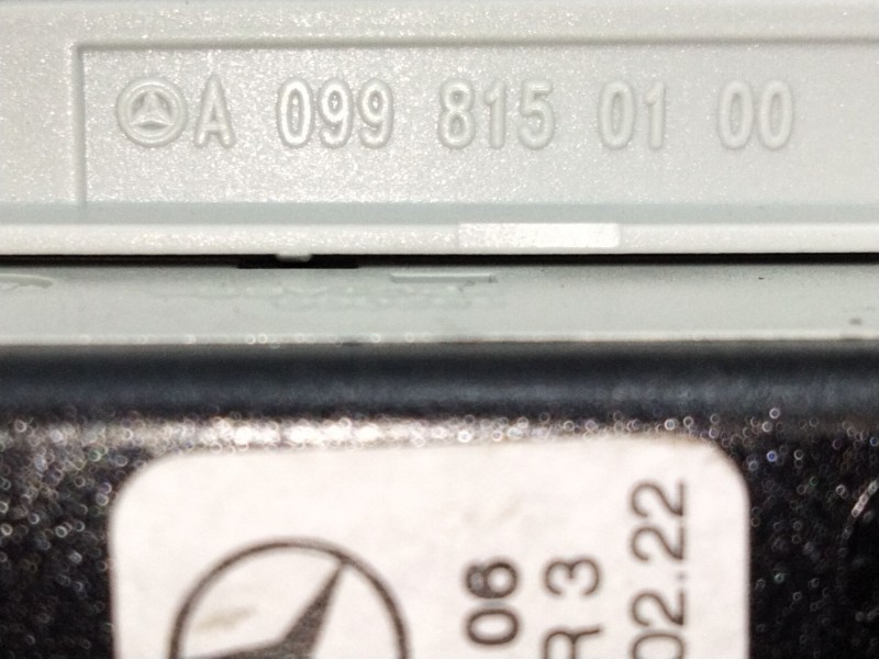 Recambio de tirador techo trasero derecho para mercedes-benz clase e (w213) 2.0 e 220 d (213.004) referencia OEM IAM A0998150100