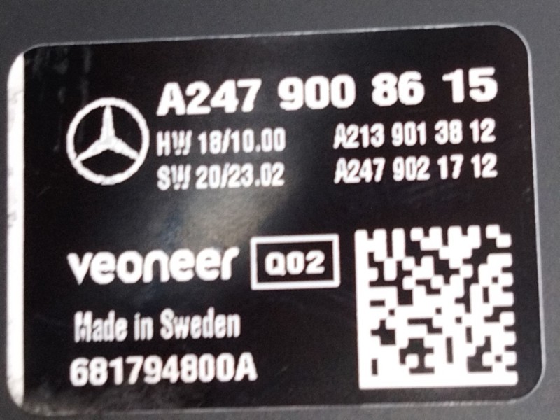 Recambio de camara delantera para mercedes-benz clase e (w213) 2.0 e 220 d (213.004) referencia OEM IAM A2479008615  