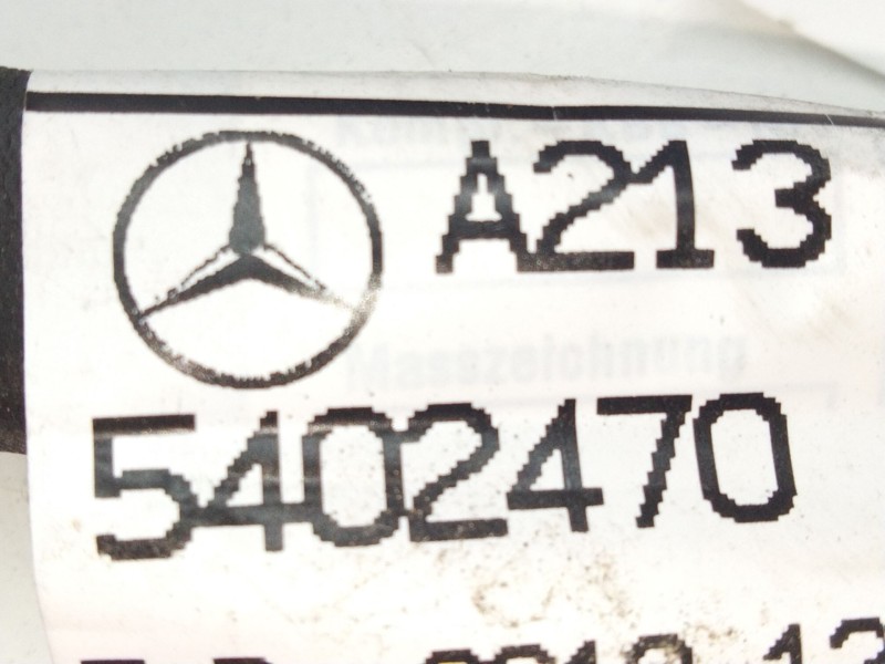 Recambio de cable negativo de bateria para mercedes-benz clase e (w213) 2.0 e 220 d (213.004) referencia OEM IAM A2135402470  