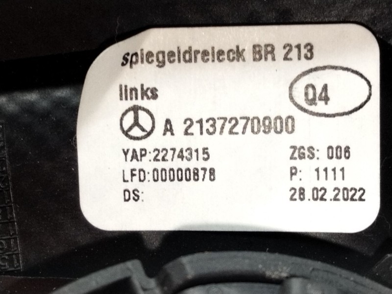 Recambio de altavoz para mercedes-benz clase e (w213) 2.0 e 220 d (213.004) referencia OEM IAM A2137270900  