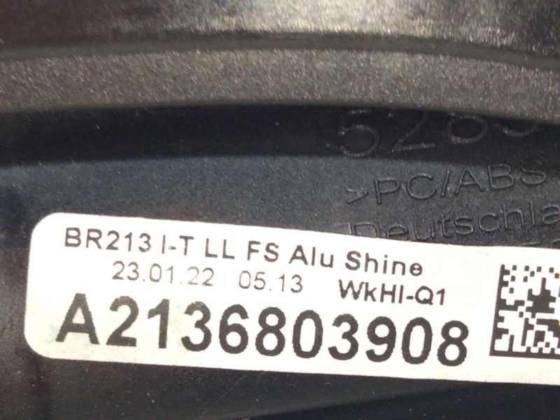 Recambio de moldura delantera izquierda para mercedes-benz clase e (w213) 2.0 e 220 d (213.004) referencia OEM IAM A2136803908  