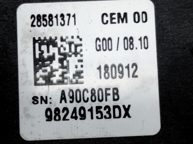Recambio de mando calefaccion / aire acondicionado para peugeot 3008 suv (mc_, mr_, mj_, m4_) 1.5 bluehdi 130 referencia OEM IAM