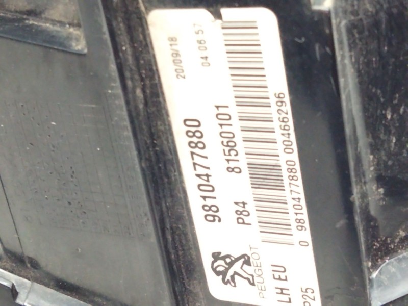 Recambio de piloto trasero izquierdo porton para peugeot 3008 suv (mc_, mr_, mj_, m4_) 1.5 bluehdi 130 referencia OEM IAM 981047