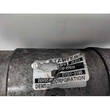Recambio de motor arranque para hyundai tucson (jm) 2.0 crdi cat referencia OEM IAM 3610027010 031013190 