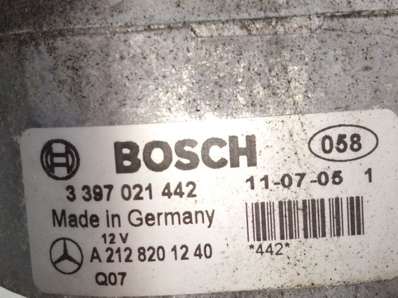 Recambio de motor limpia delantero para mercedes-benz clase e (w212) e 350 cdi (212.023) referencia OEM IAM A2128201240  