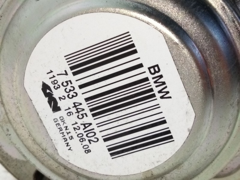 Recambio de transmision trasera izquierda para bmw serie 3 berlina (e90) 320d referencia OEM IAM 7533445  