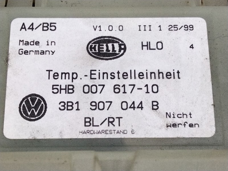 Recambio de mando calefaccion / aire acondicionado para volkswagen golf iv (1j1) 1.6 referencia OEM IAM   