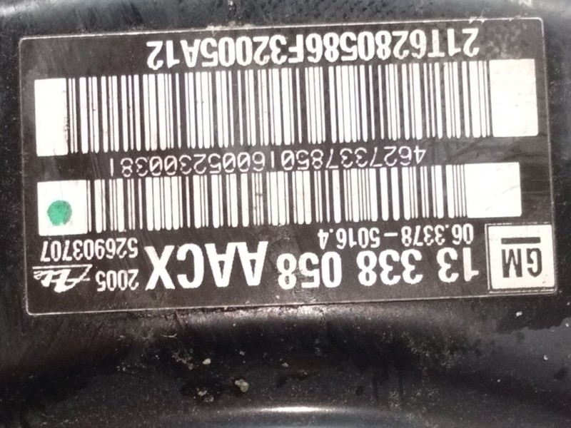 Recambio de servofreno para chevrolet orlando ltz referencia OEM IAM 13338058  