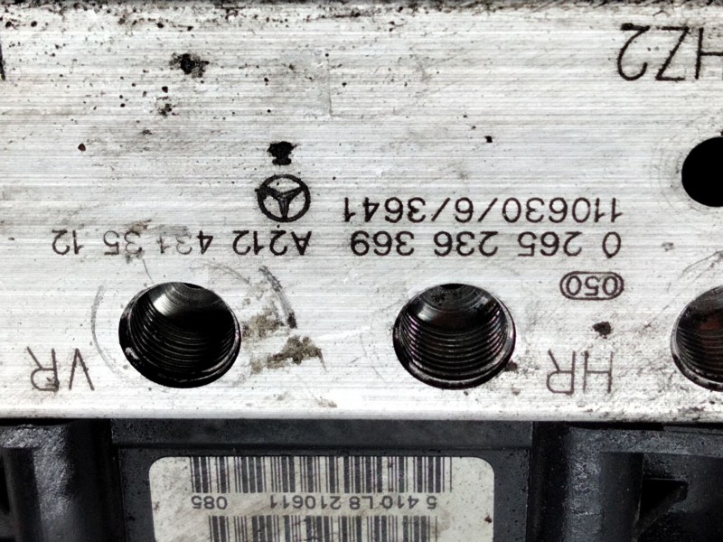 Recambio de abs para mercedes-benz clase e (w212) e 350 cdi (212.023) referencia OEM IAM A2124313512 0265236369 