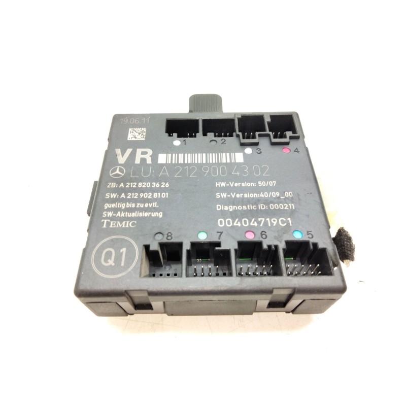 Recambio de modulo control puerta para mercedes-benz clase e (w212) e 350 cdi (212.023) referencia OEM IAM A2129004302  