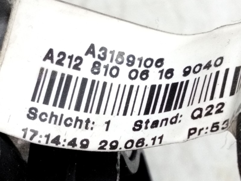 Recambio de retrovisor derecho para mercedes-benz clase e (w212) e 350 cdi (212.023) referencia OEM IAM A2138100616  