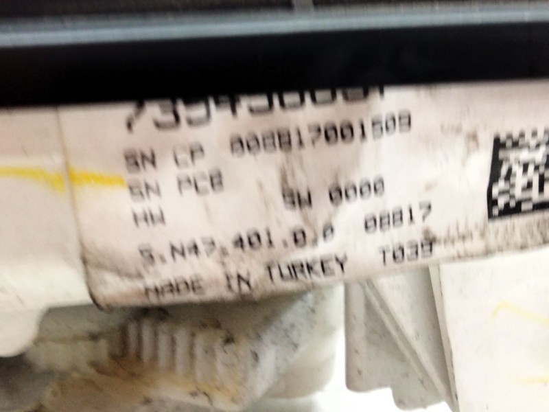 Recambio de mando calefaccion / aire acondicionado para fiat doblo cargo (263_) 1.6 d multijet referencia OEM IAM 73549897  