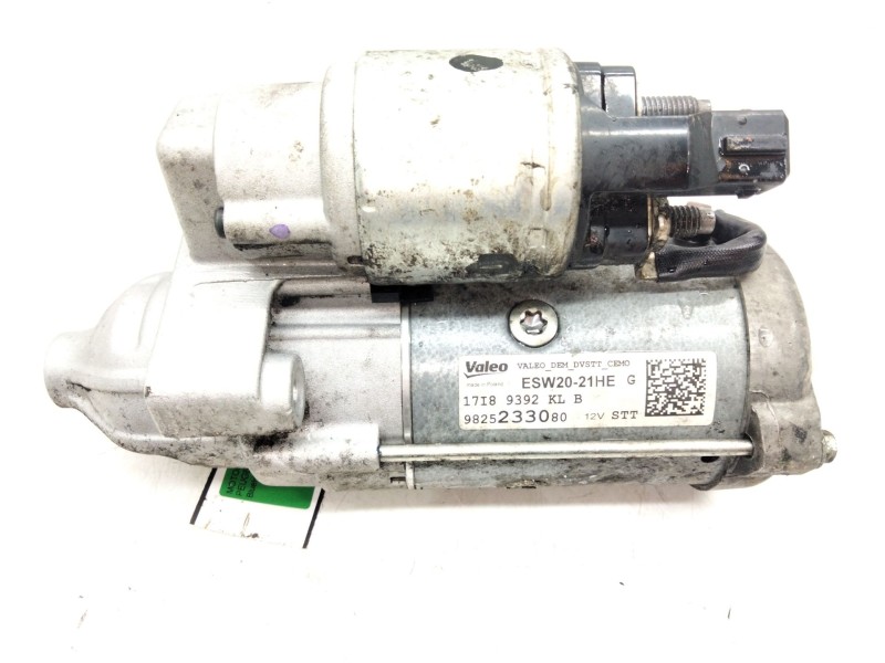 Recambio de motor arranque para peugeot 3008 suv (mc_, mr_, mj_, m4_) 1.5 bluehdi 130 referencia OEM IAM 9825233080  