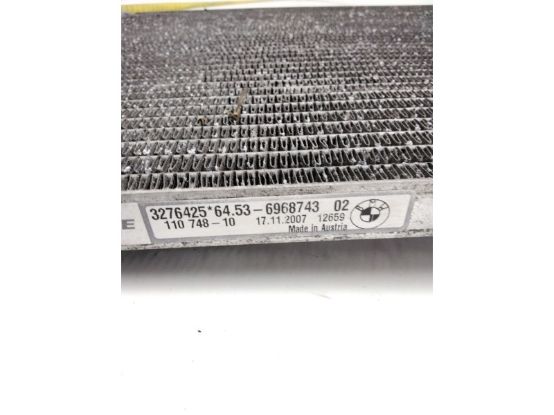 Recambio de condensador / radiador aire acondicionado para bmw serie 1 berlina (e81/e87) 118d referencia OEM IAM 696874302  