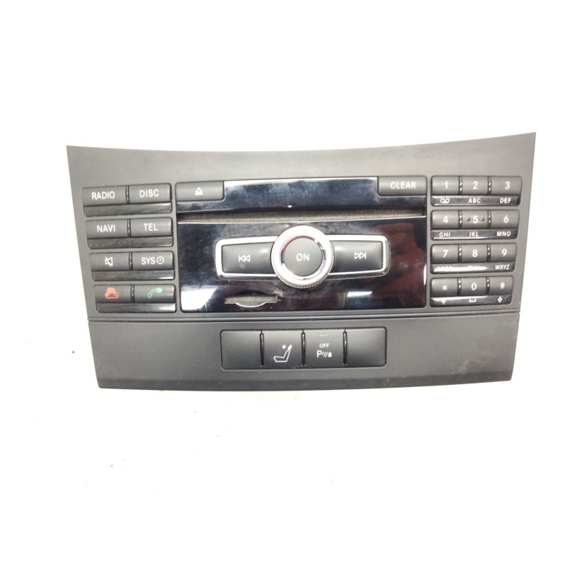 Recambio de sistema audio / radio cd para mercedes-benz clase e (w212) e 350 cdi (212.023) referencia OEM IAM A2129005413  